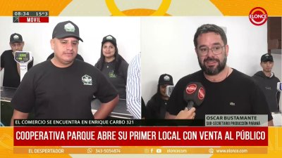 Cooperativa hort&iacute;cola &ldquo;El Parque&rdquo; inaugur&oacute; su primer local y ampl&iacute;a su comercializaci&oacute;n